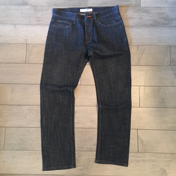 PREOWNED LEE MENS JEANS L231 SLIM FIT TAPPED LEG W33”x30”L LIKE NEW - Picture 4 of 11